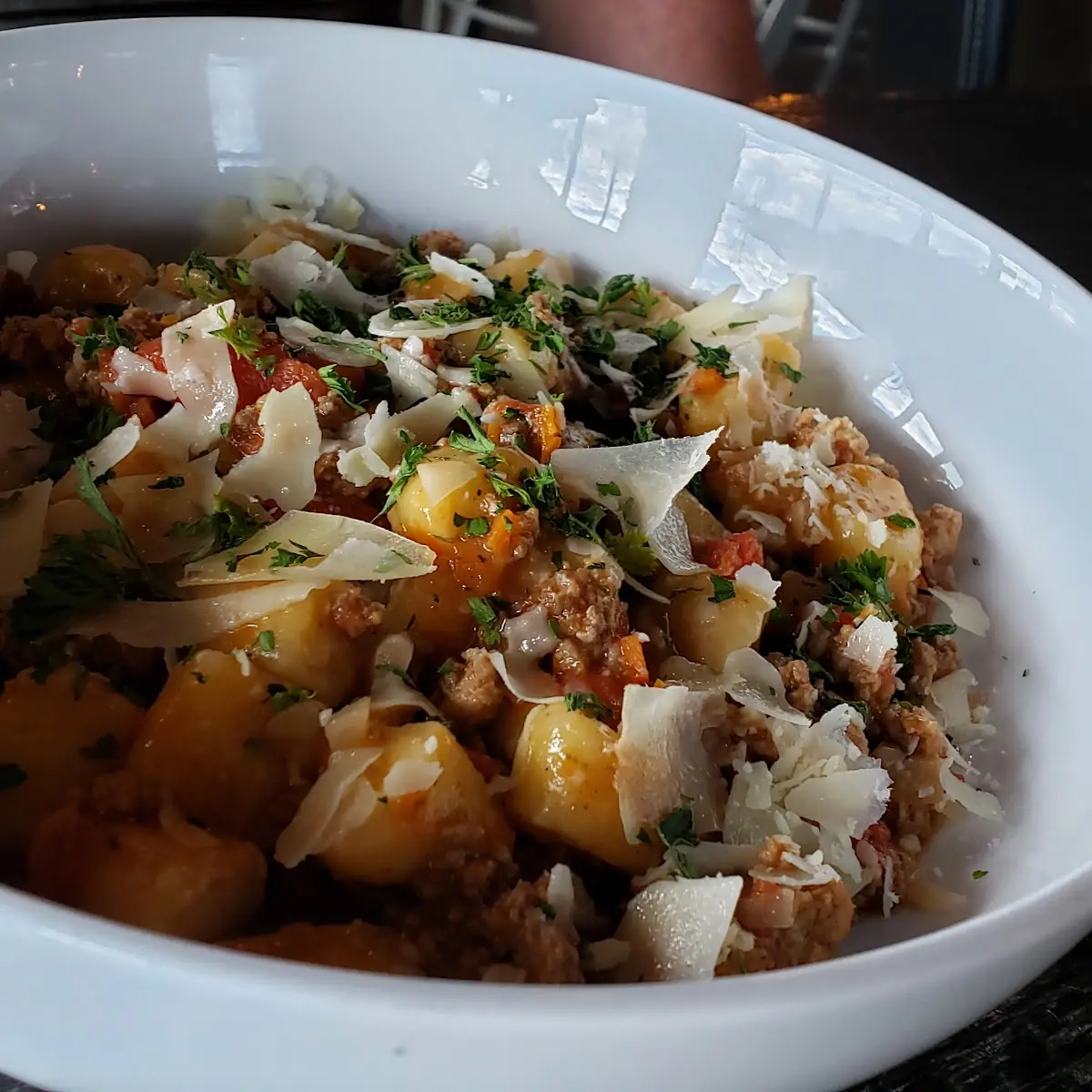 Ricotta Gnocchi Bolognese