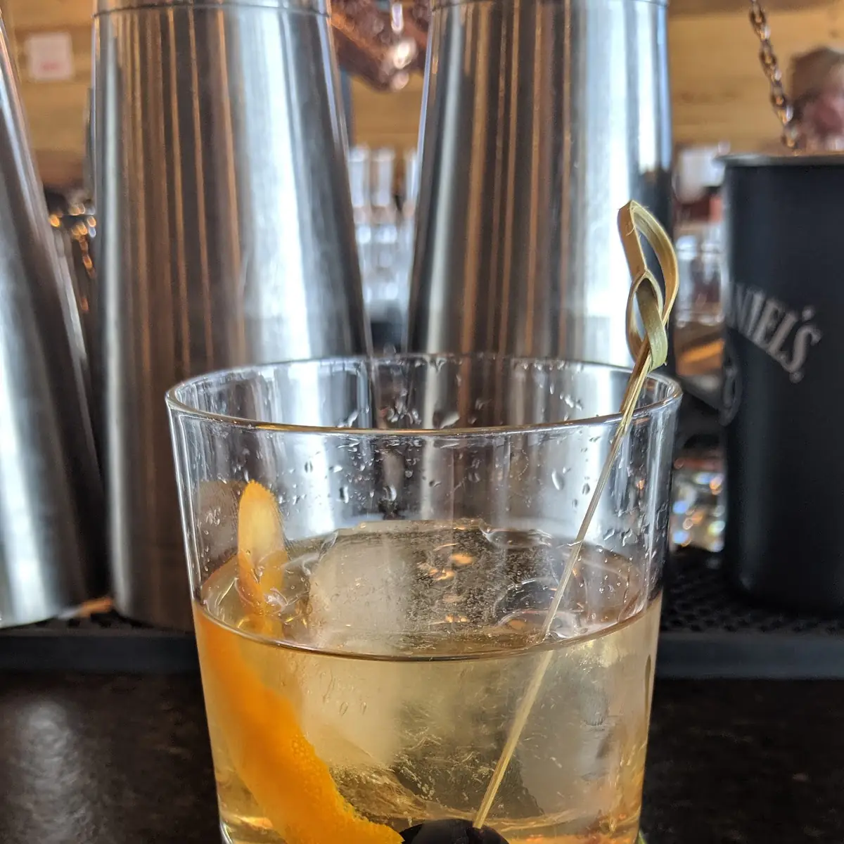 Smokin' Cherry Old Fashioned