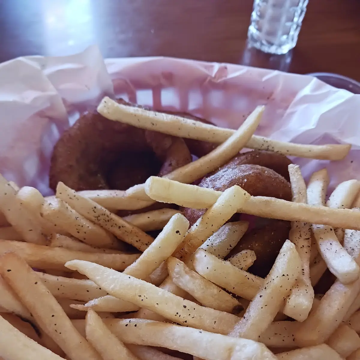 Onion Rings and Fries