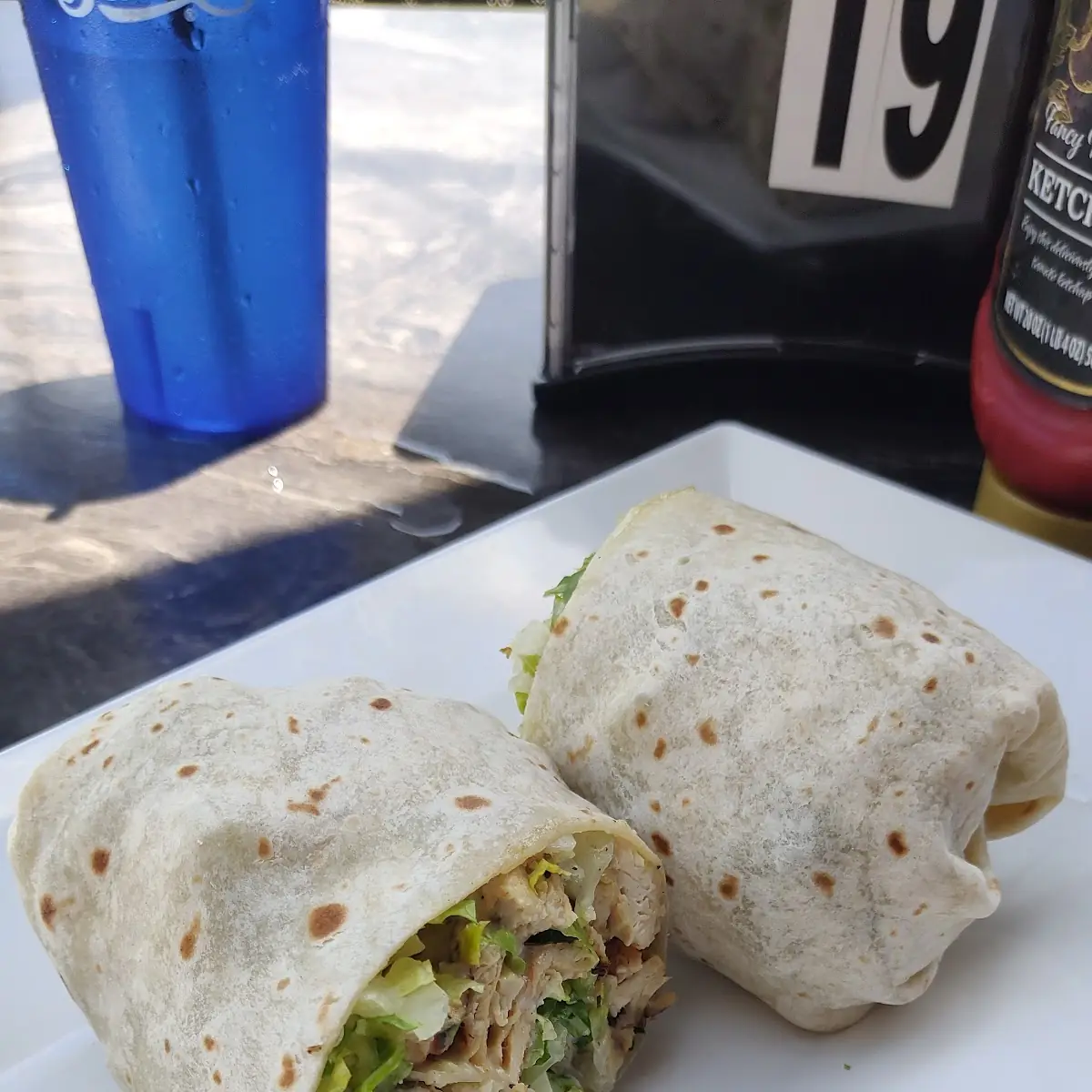 Grilled Chicken Caesar Wrap