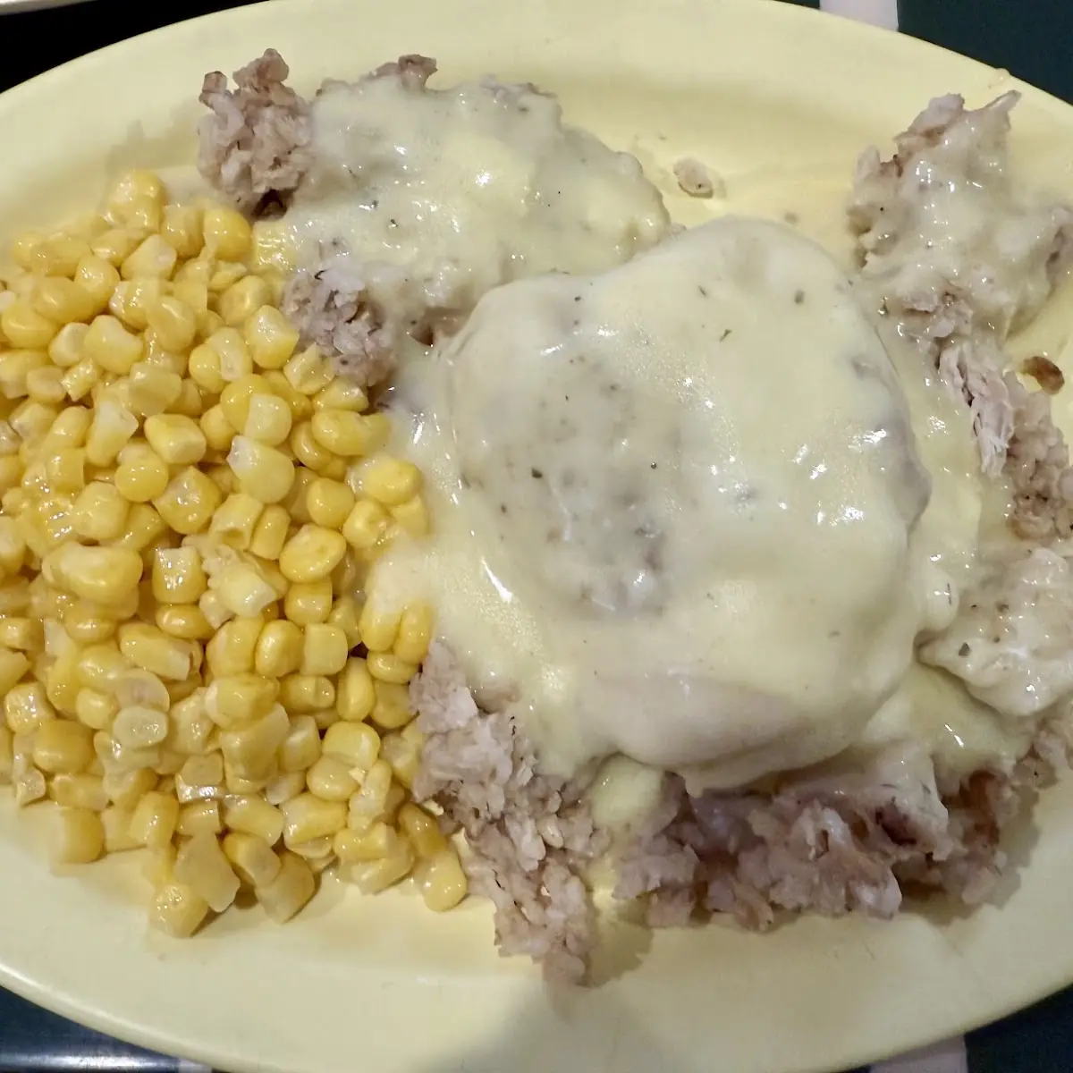 Country Fried Steak and Eggs
