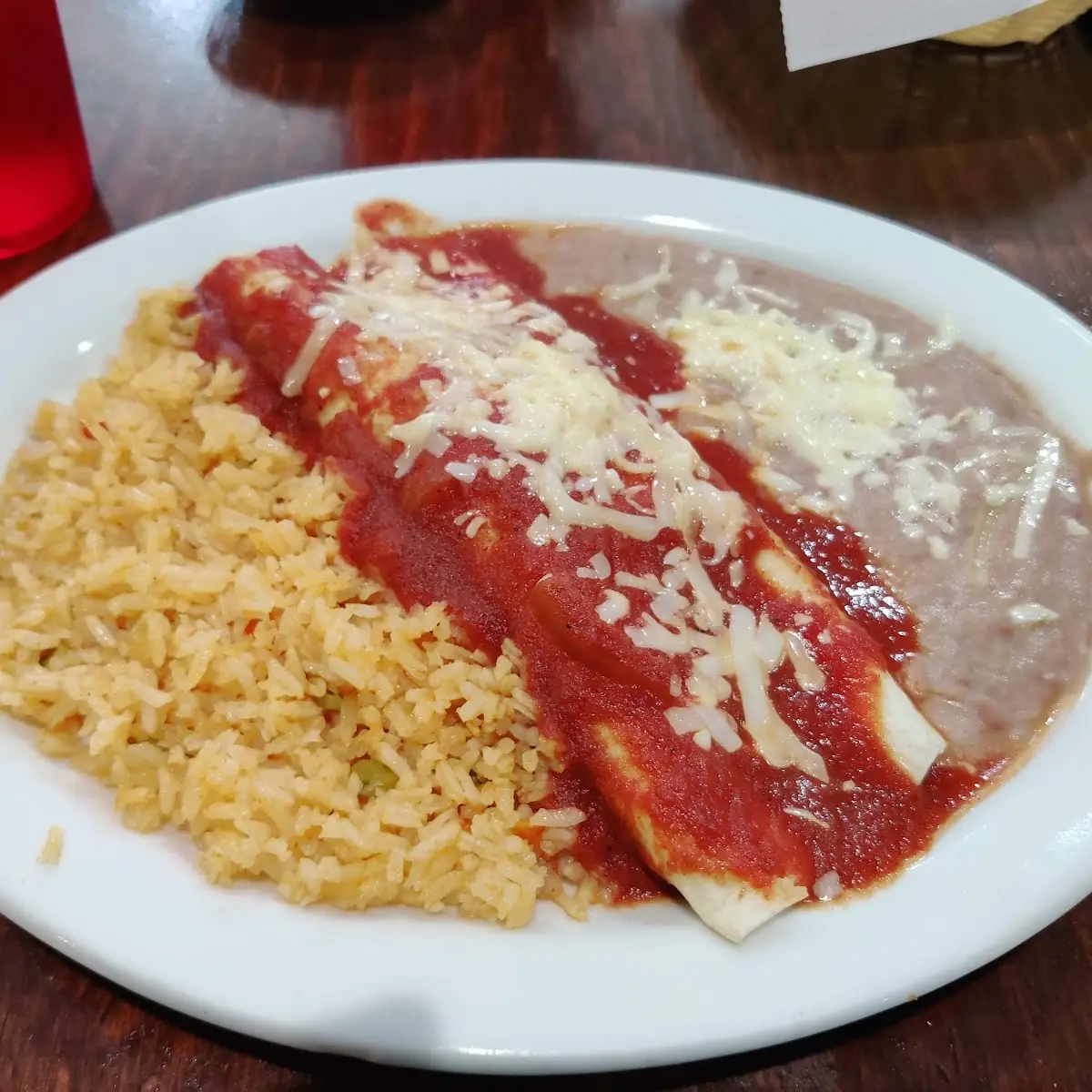 Beef Burrito Lunch