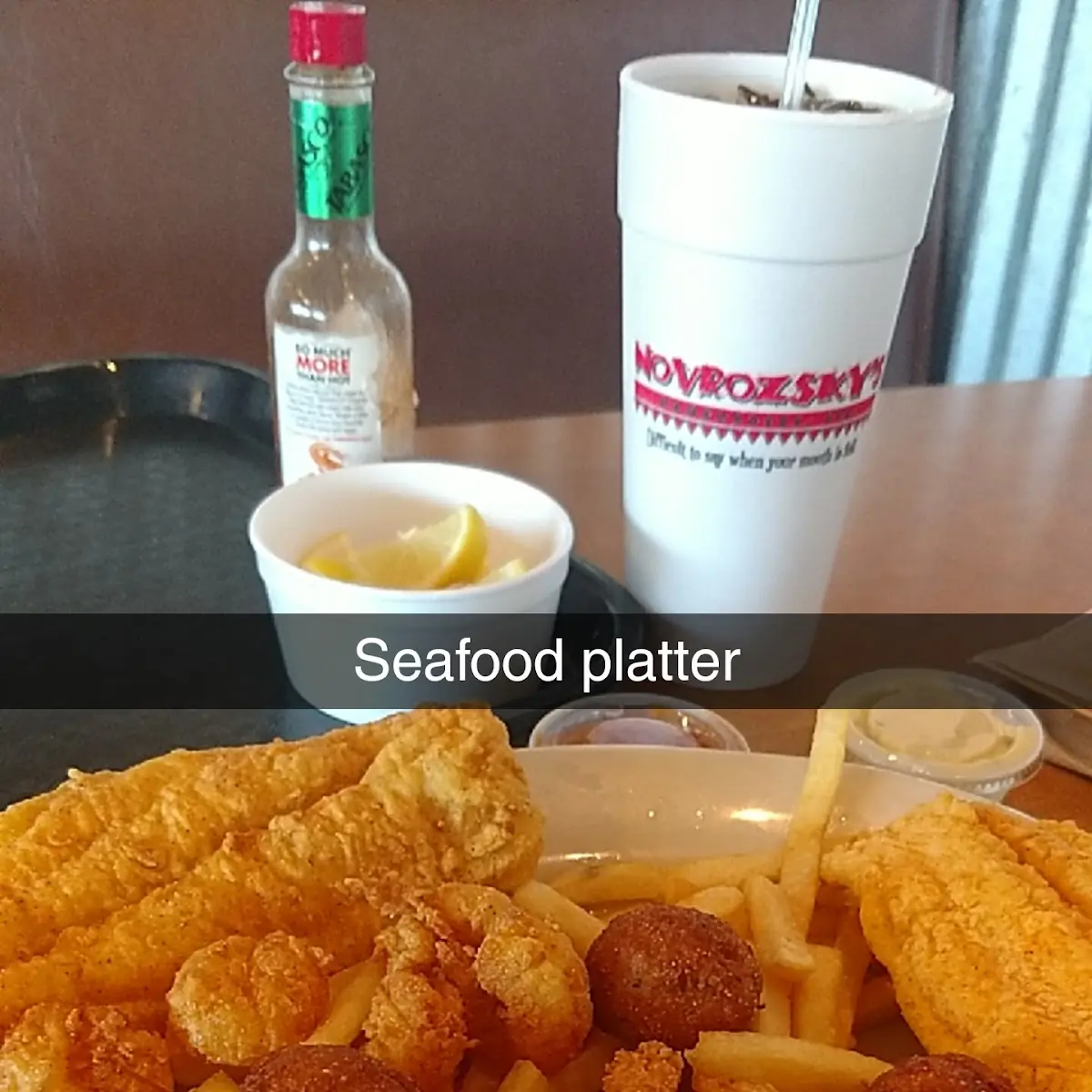 Fried Shrimp Spud