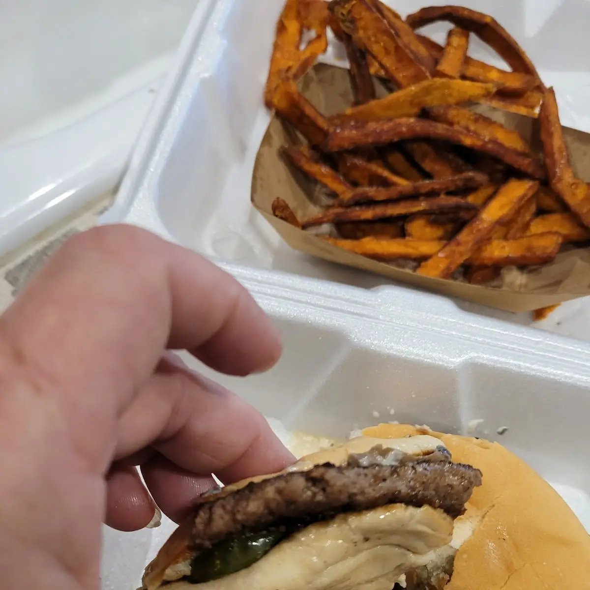 Mushroom Swiss Burger