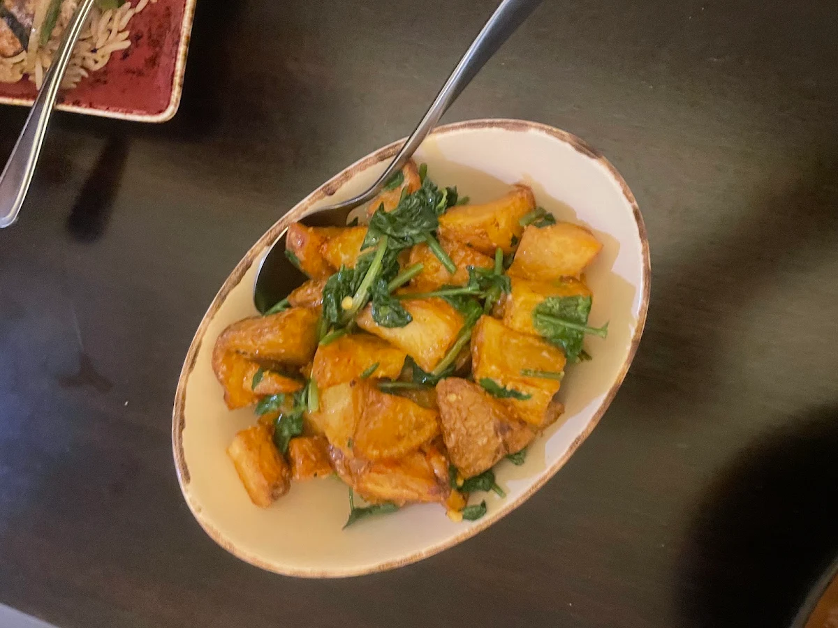 Lemon Garlic Potatoes