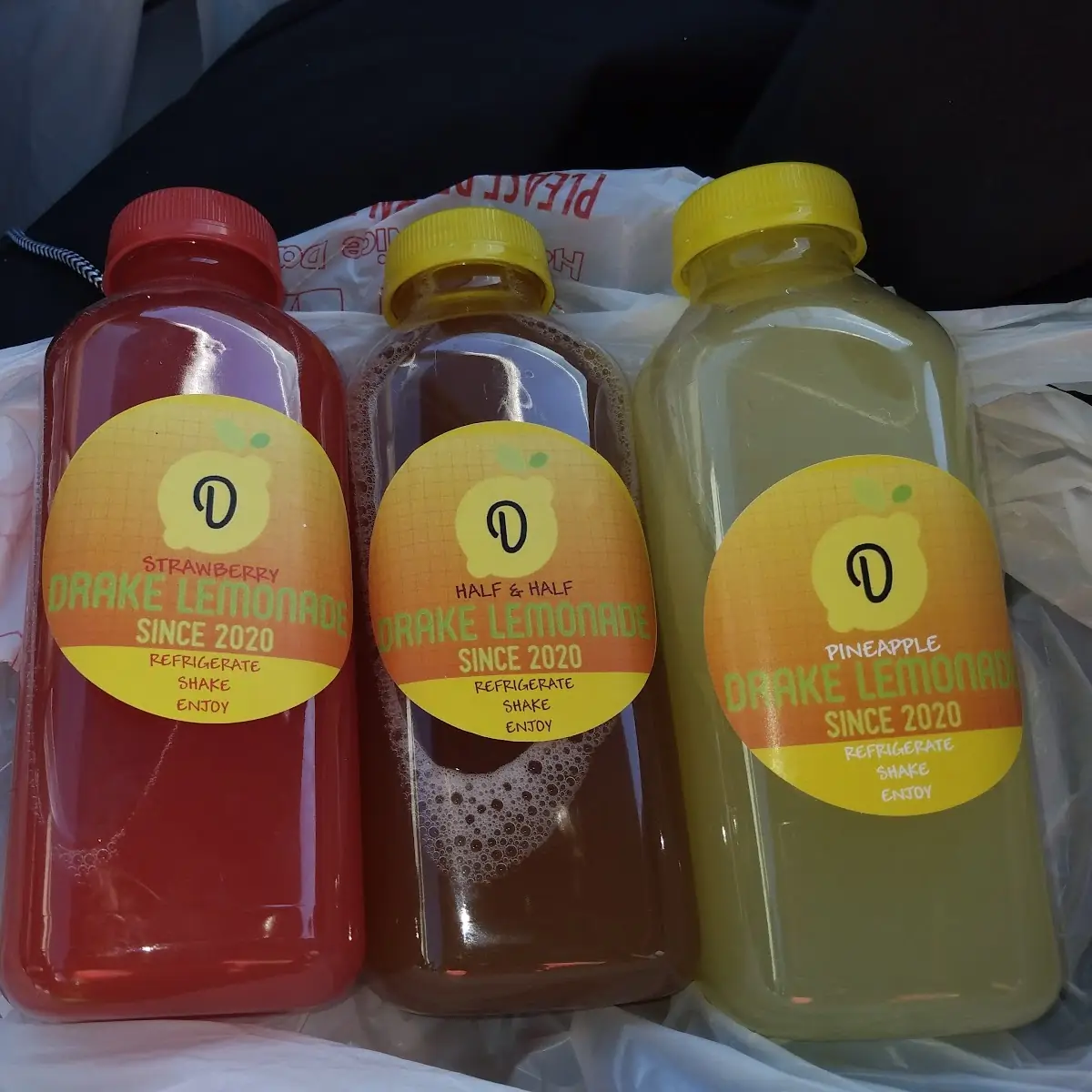 Pineapple Lemonade Arnold Palmer & Strawberry Lemonade