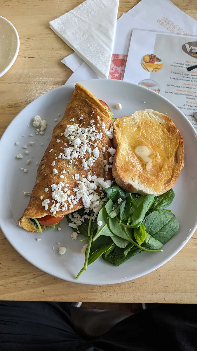 Vegetarian Omelette, Valley Coffee