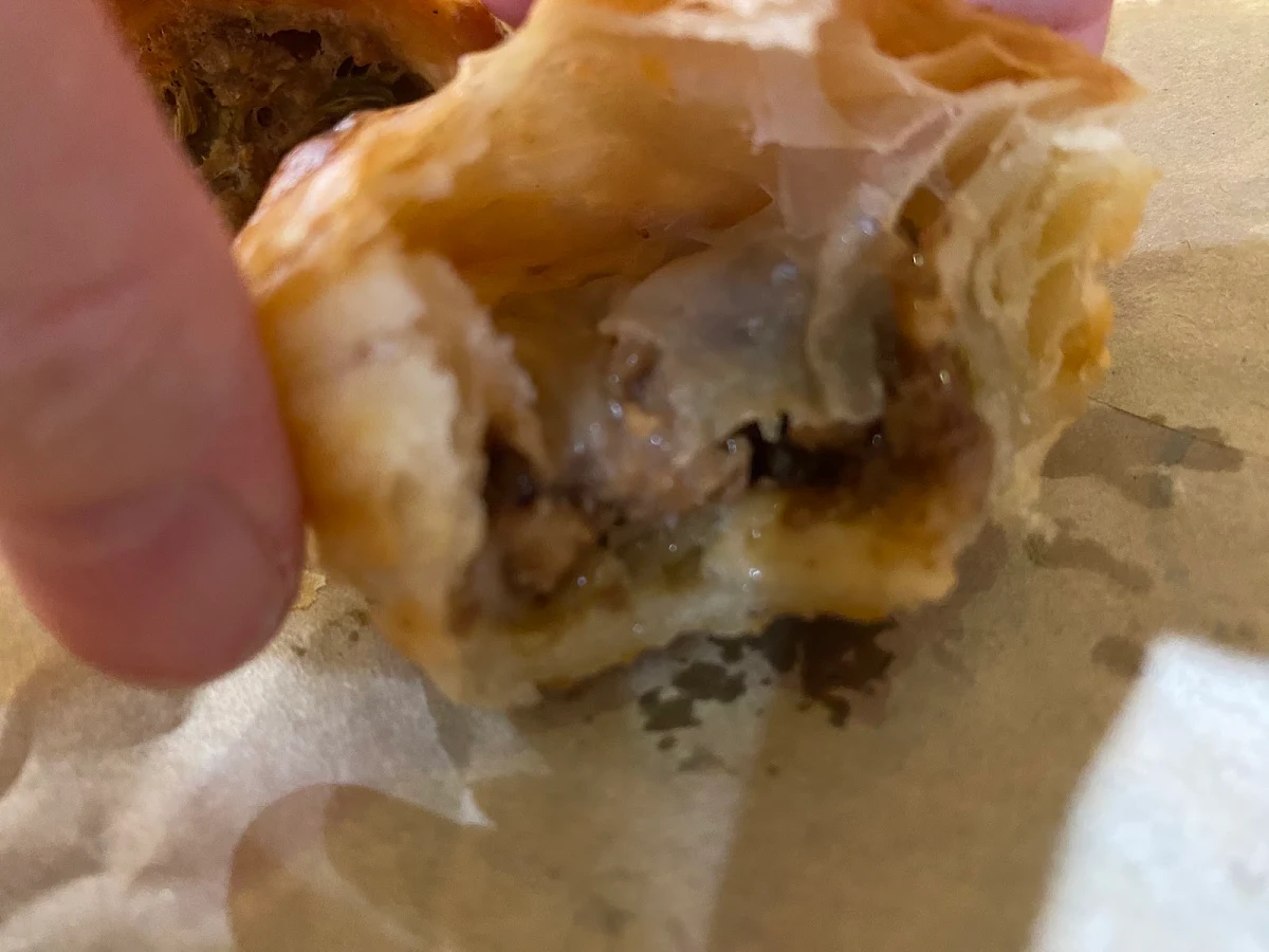 Party Pie, Banjo’s Bakery Café – Hobart