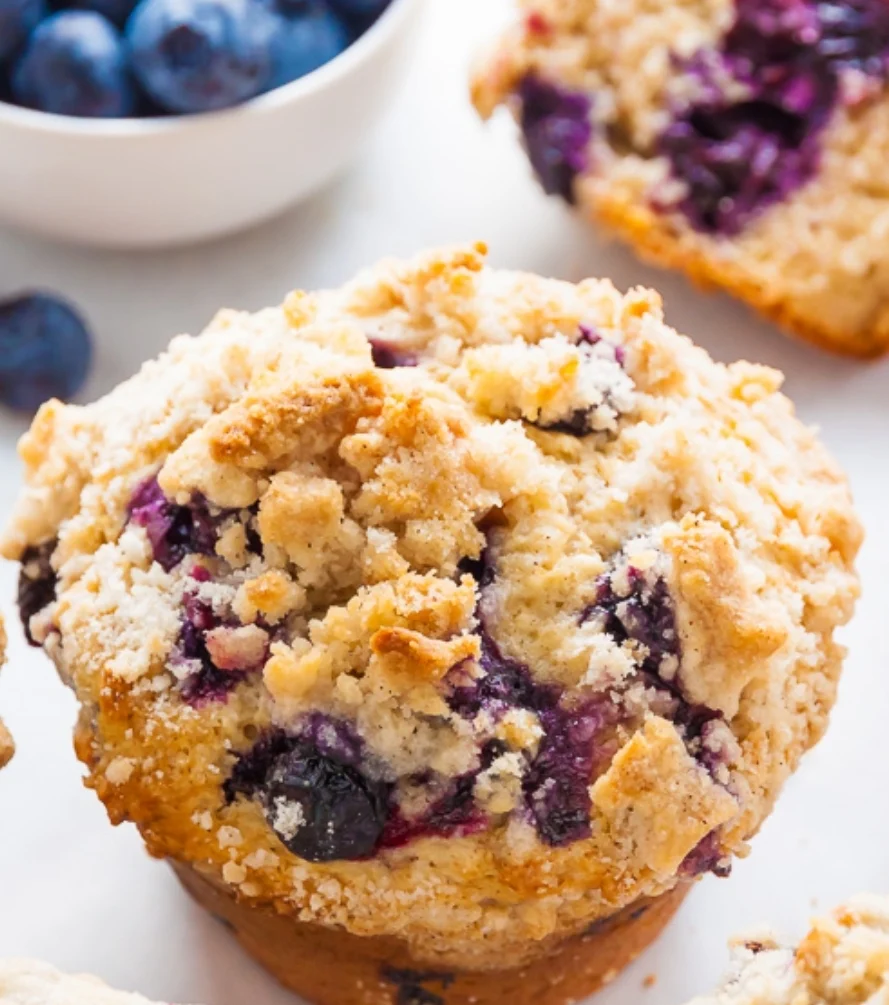Blueberry Crumb Muffin