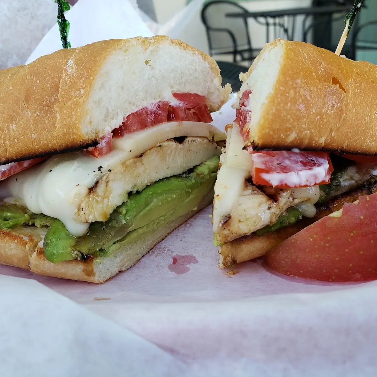 Chicken Avocado Melt