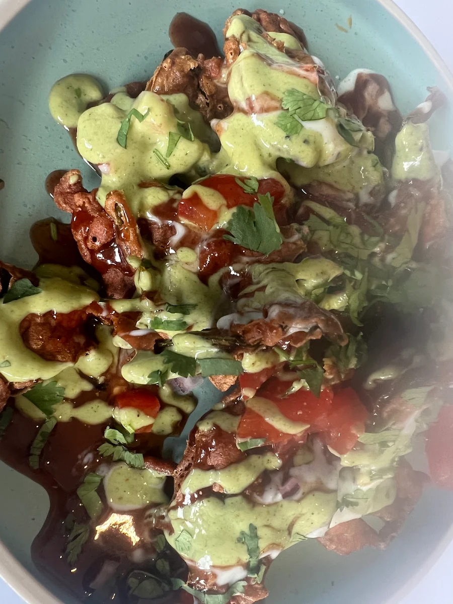 Spinach Chaat