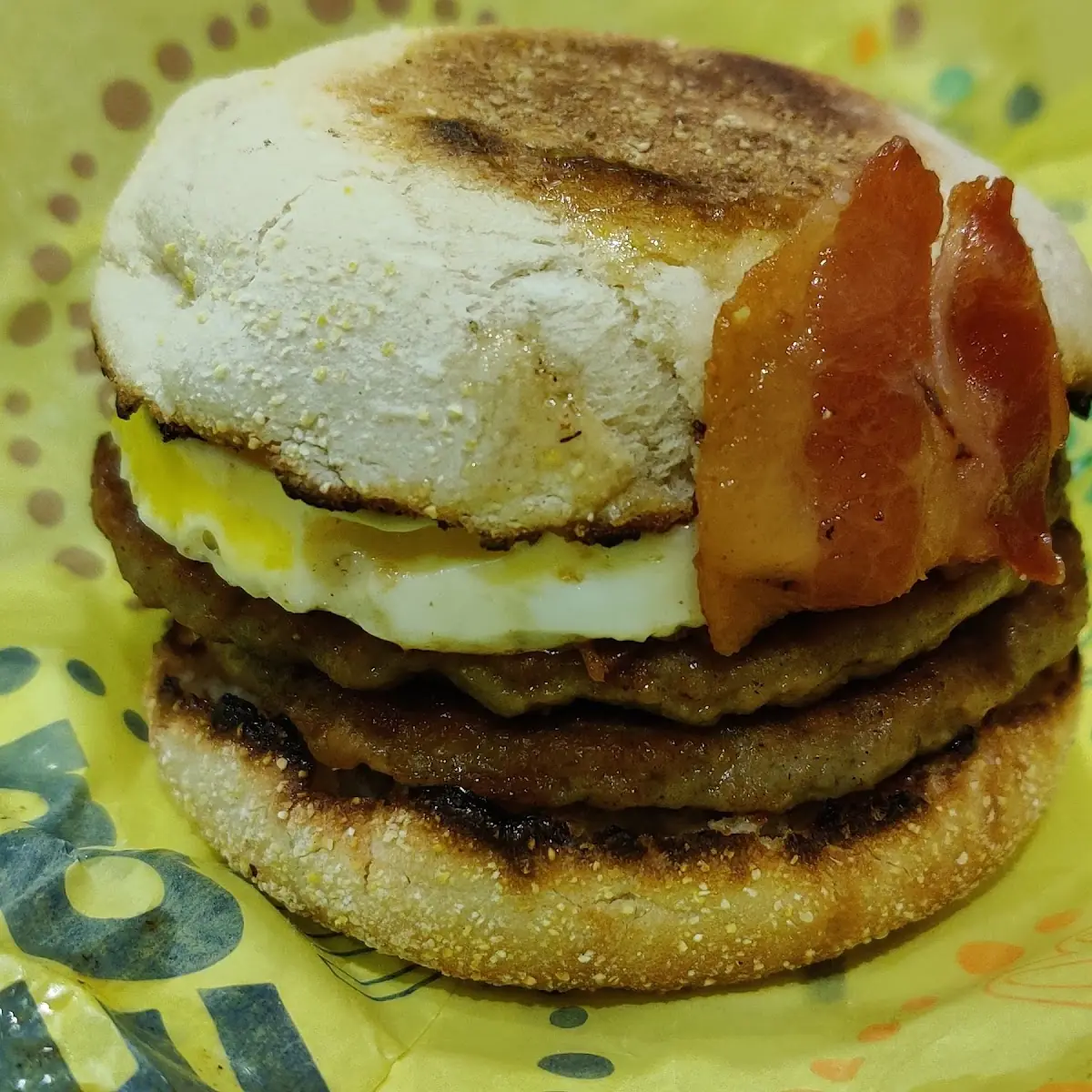 Triple Stacker Mcmuffin