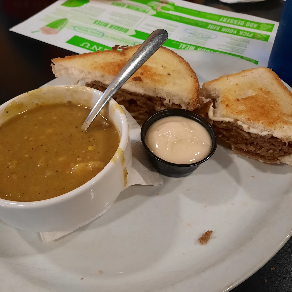Donair Grilled Cheese, The Appleseed Modern Diner