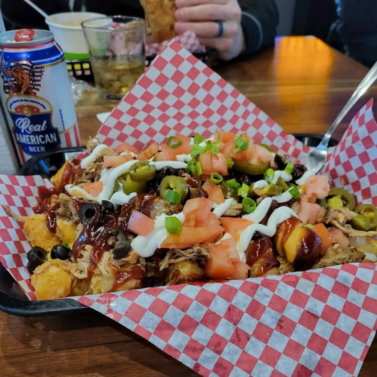 Pulled Pork Loaded Tots
