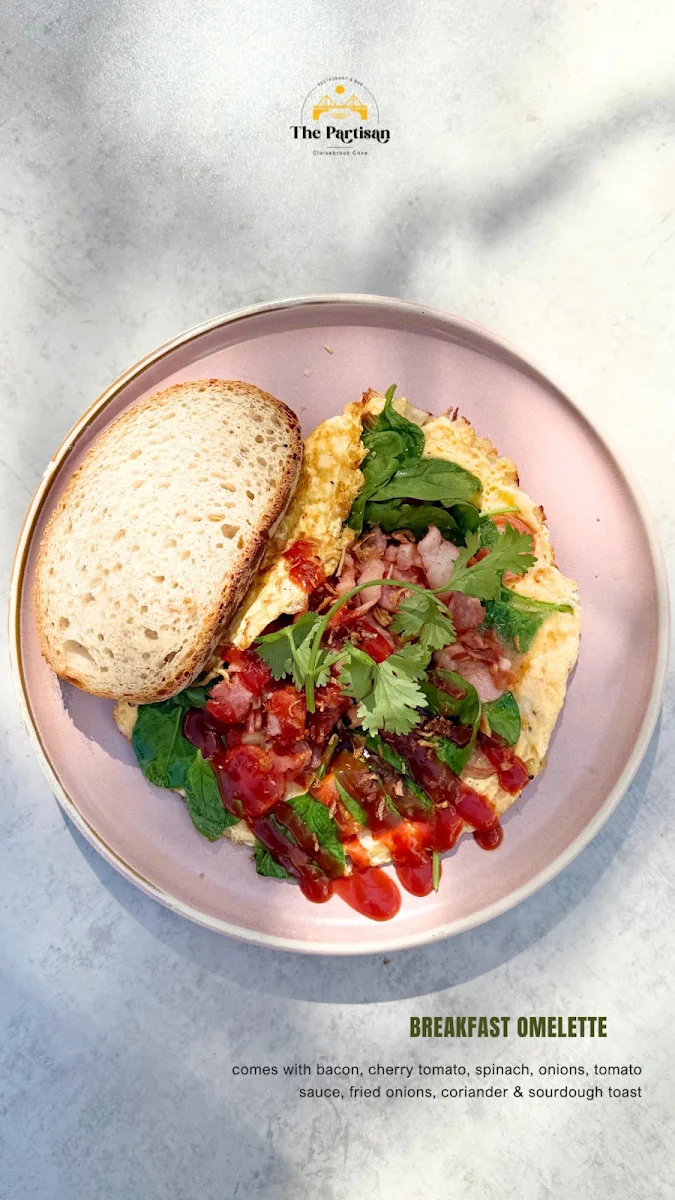 Chilli Prawn Scrambled Eggs GFO, The Partisan