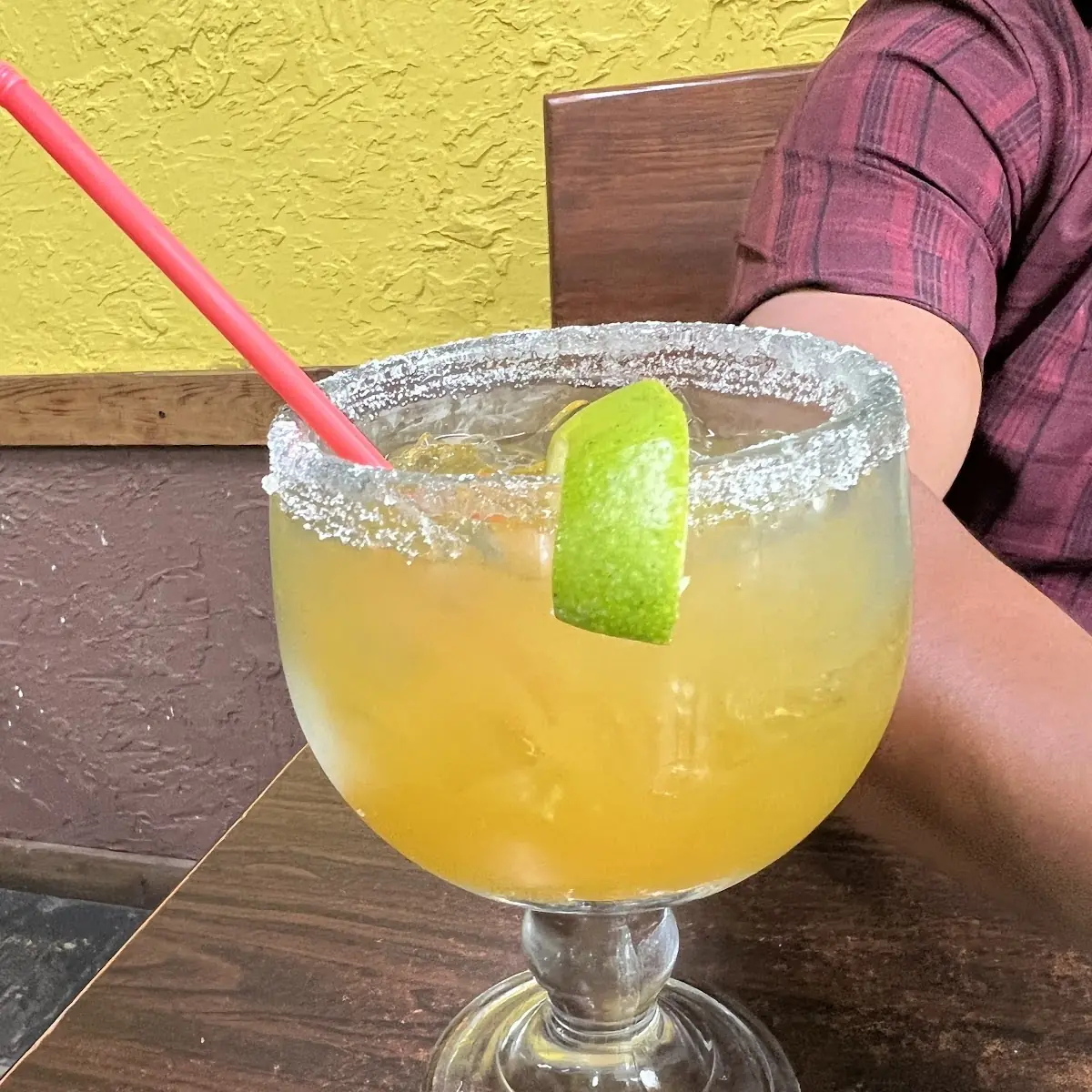 Mango Margarita on the Rocks
