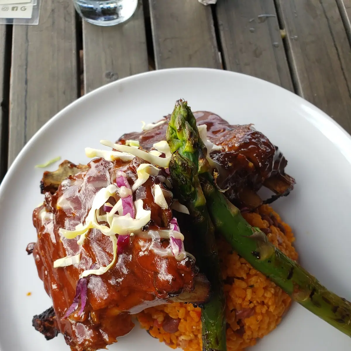 Ribs with Guava BBQ Sauce
