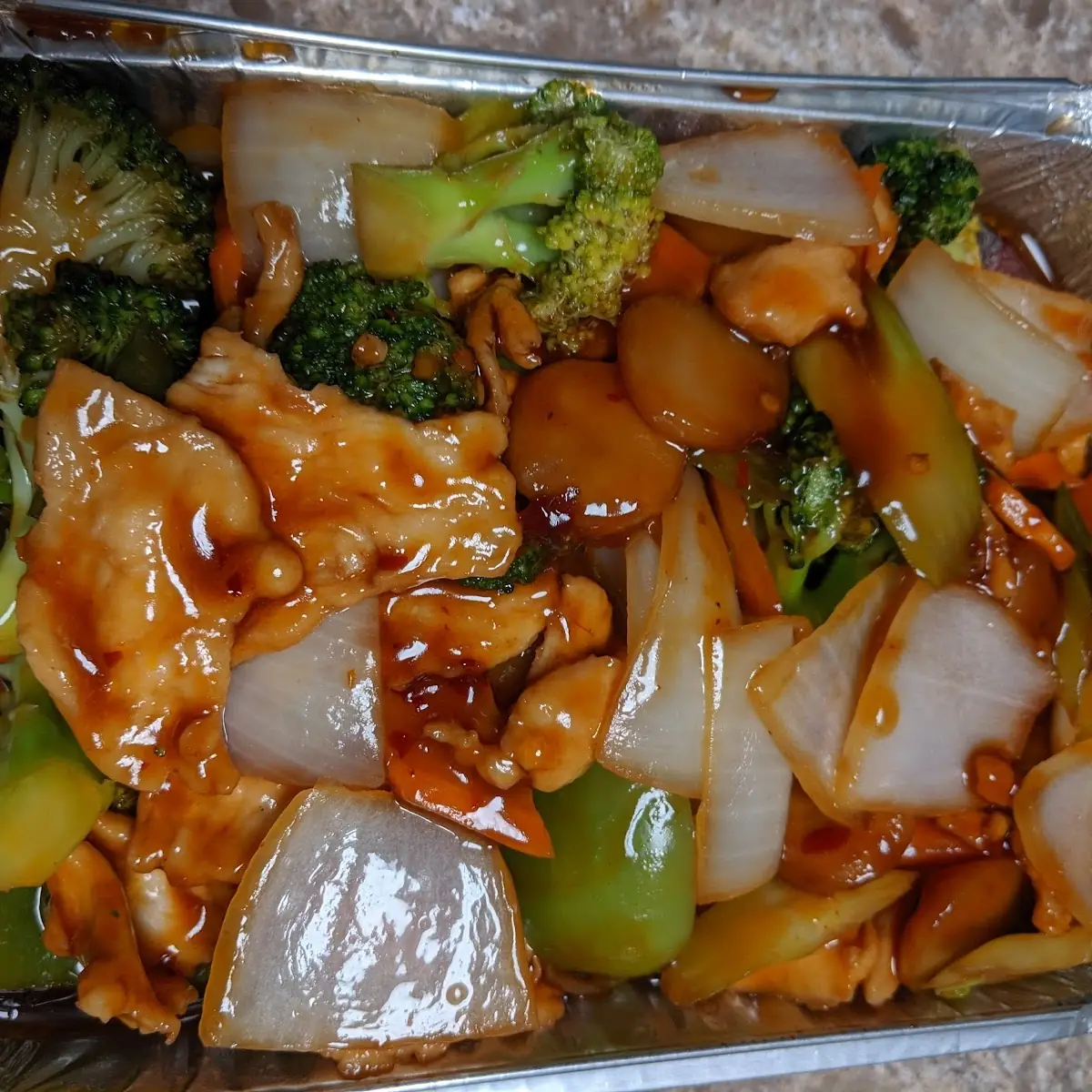 Double Delight w Garlic Sauce