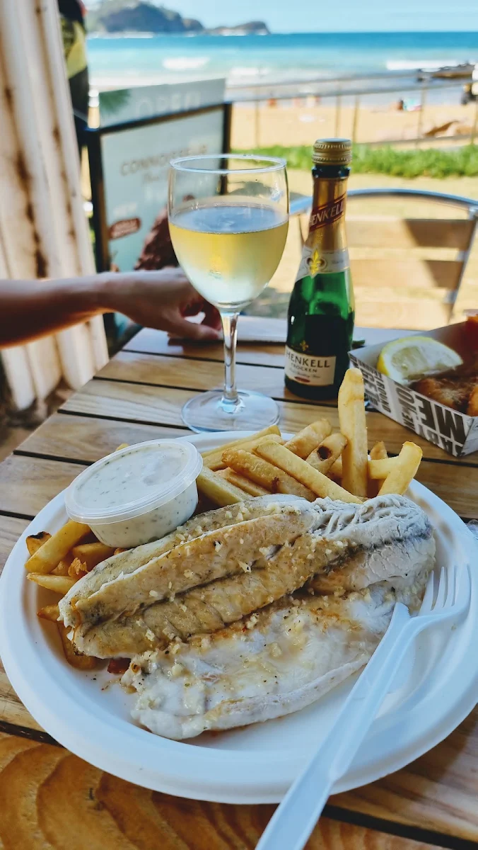 Grilled Barramundi and Chips