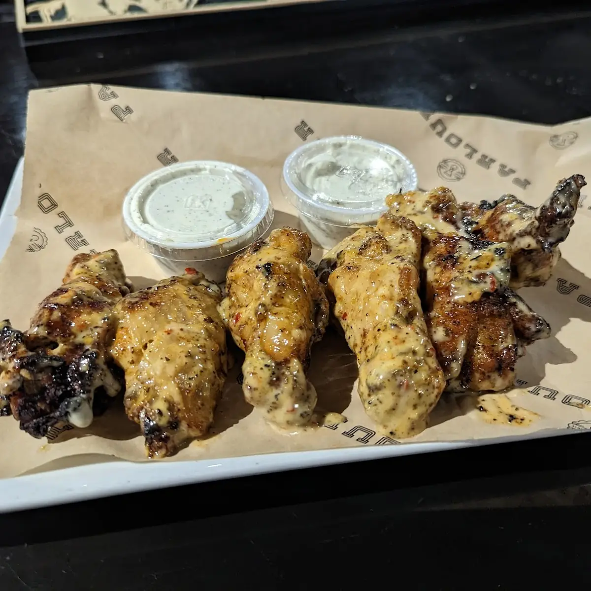 Garlic Parmesan Wings
