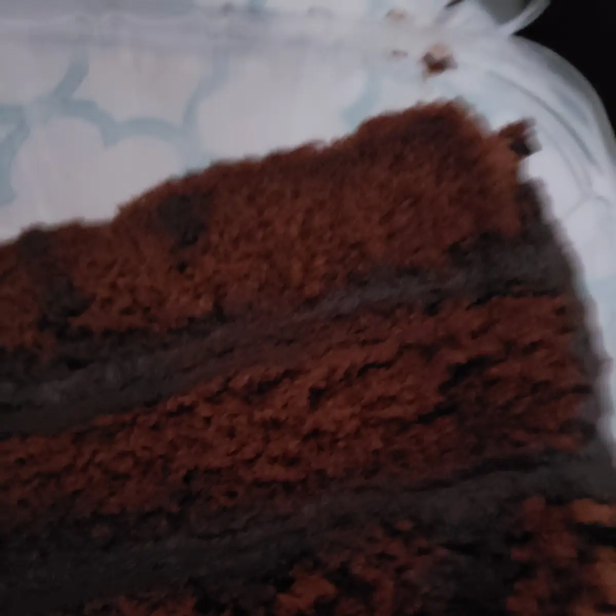 Old Fashioned Chocolate Cake Slice