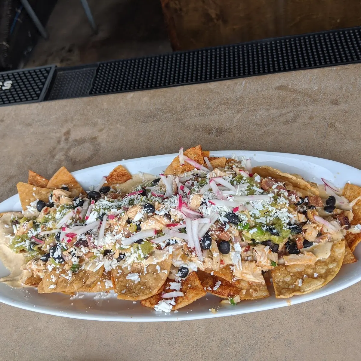 Chipotle Chicken Nachos