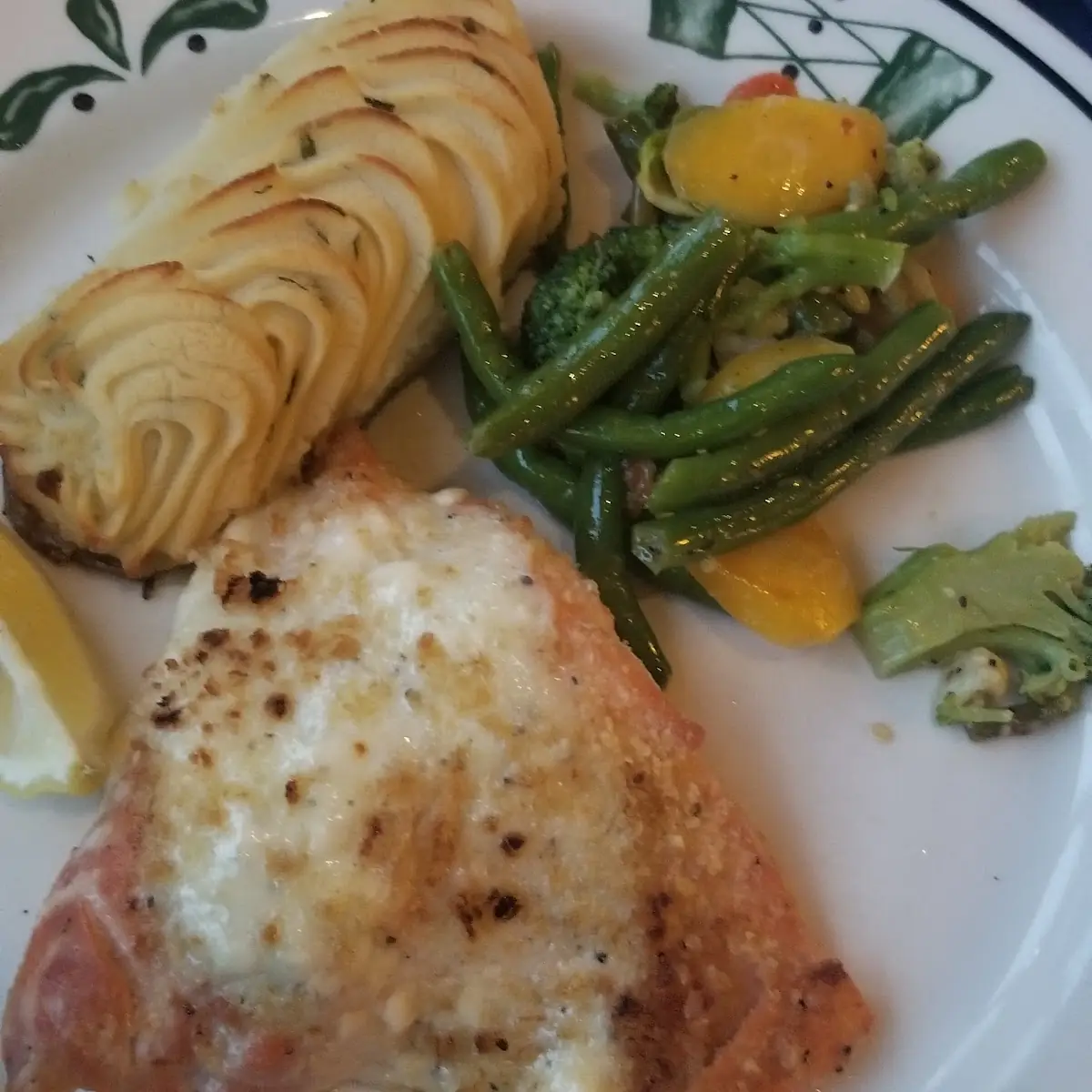 Salmón Blue Cheese