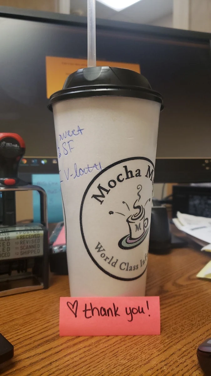 Large Iced Sugar Free Vanilla Latte