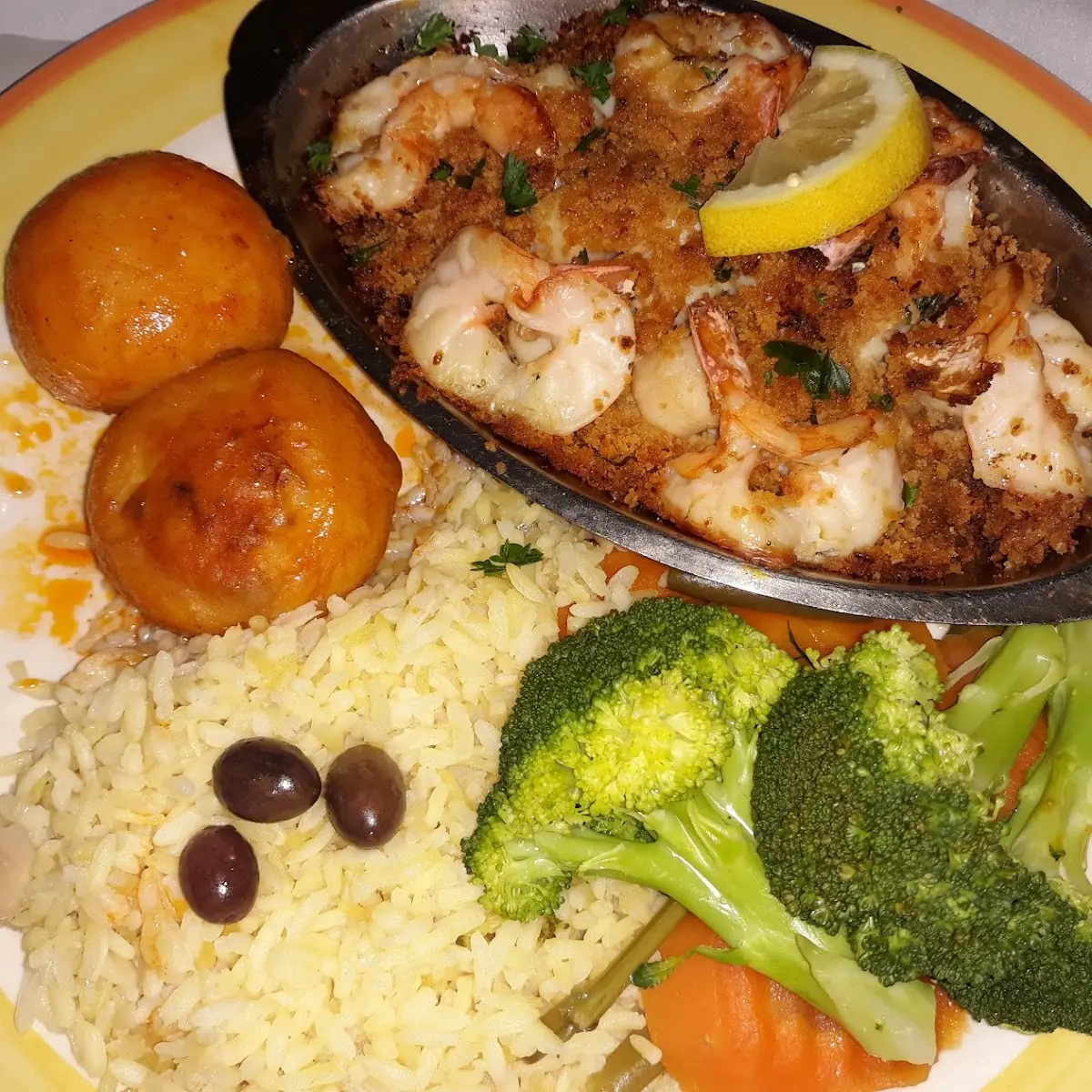 Stuffed Scallops & Shrimp