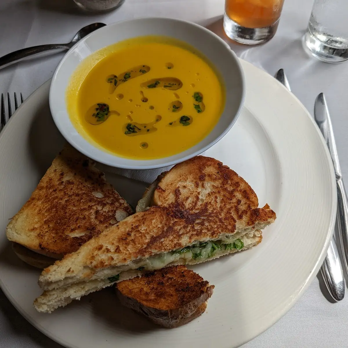 Grilled Cheese & Soup