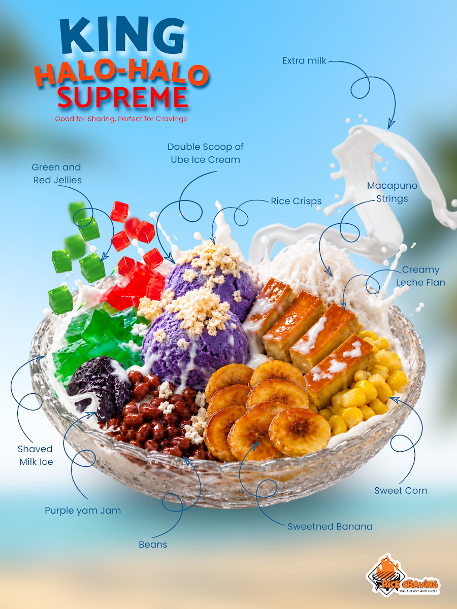 Halo-Halo Supreme, Rice Craving Asian Cuisine Ltd.