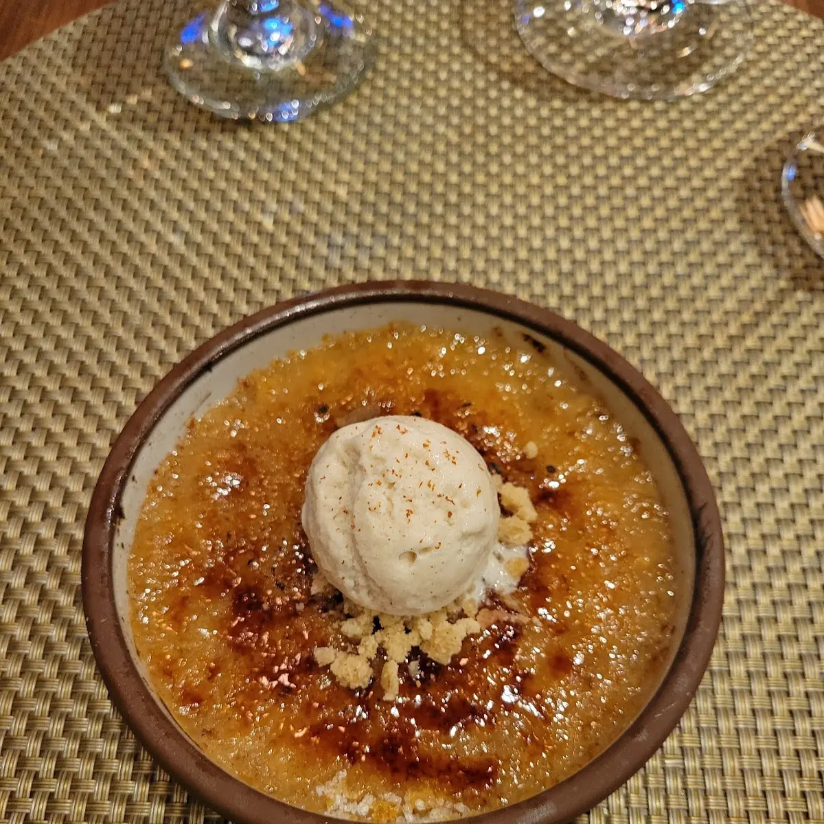 Chili-Chocolate Crème Brûlée