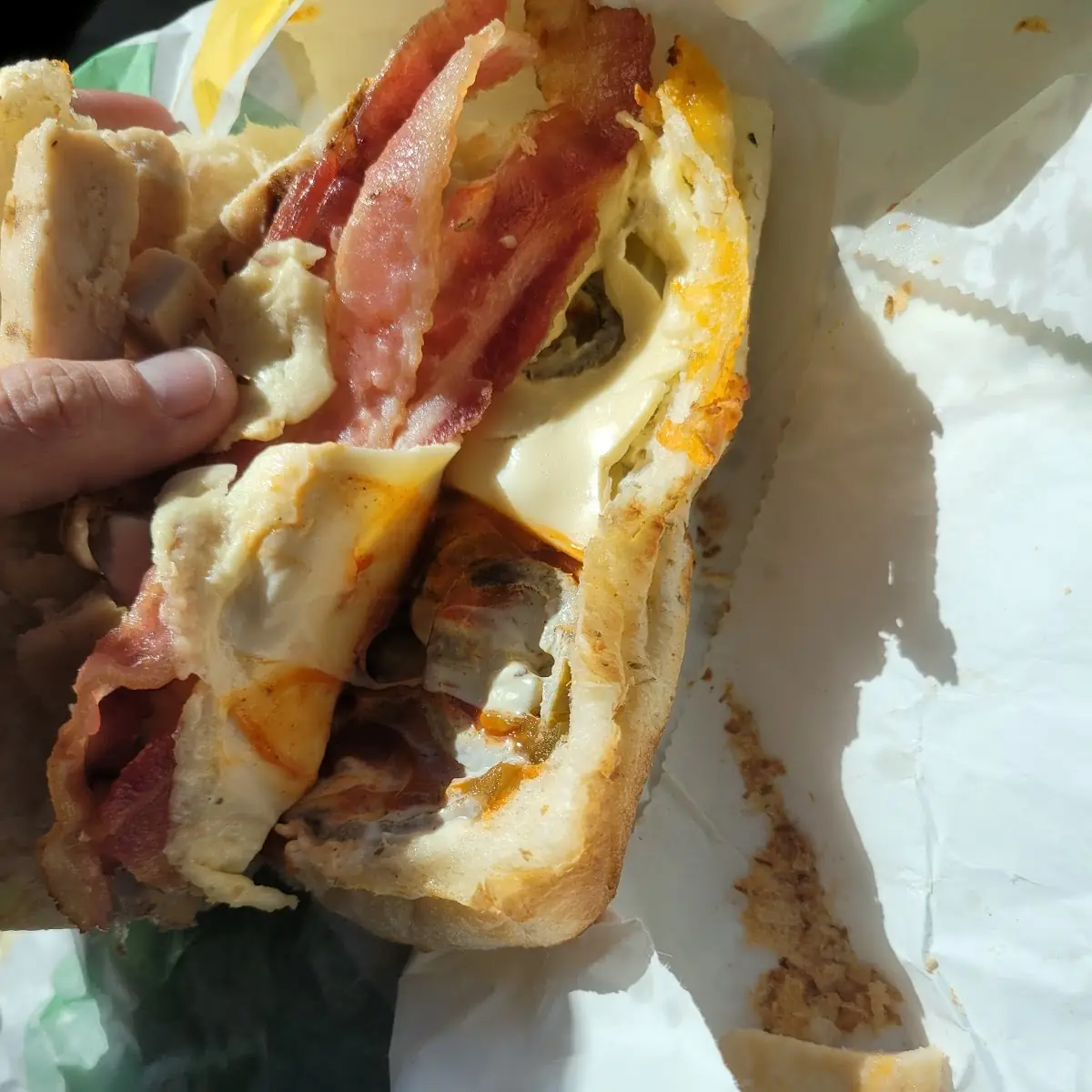 Black Forest Ham Egg & Cheese
