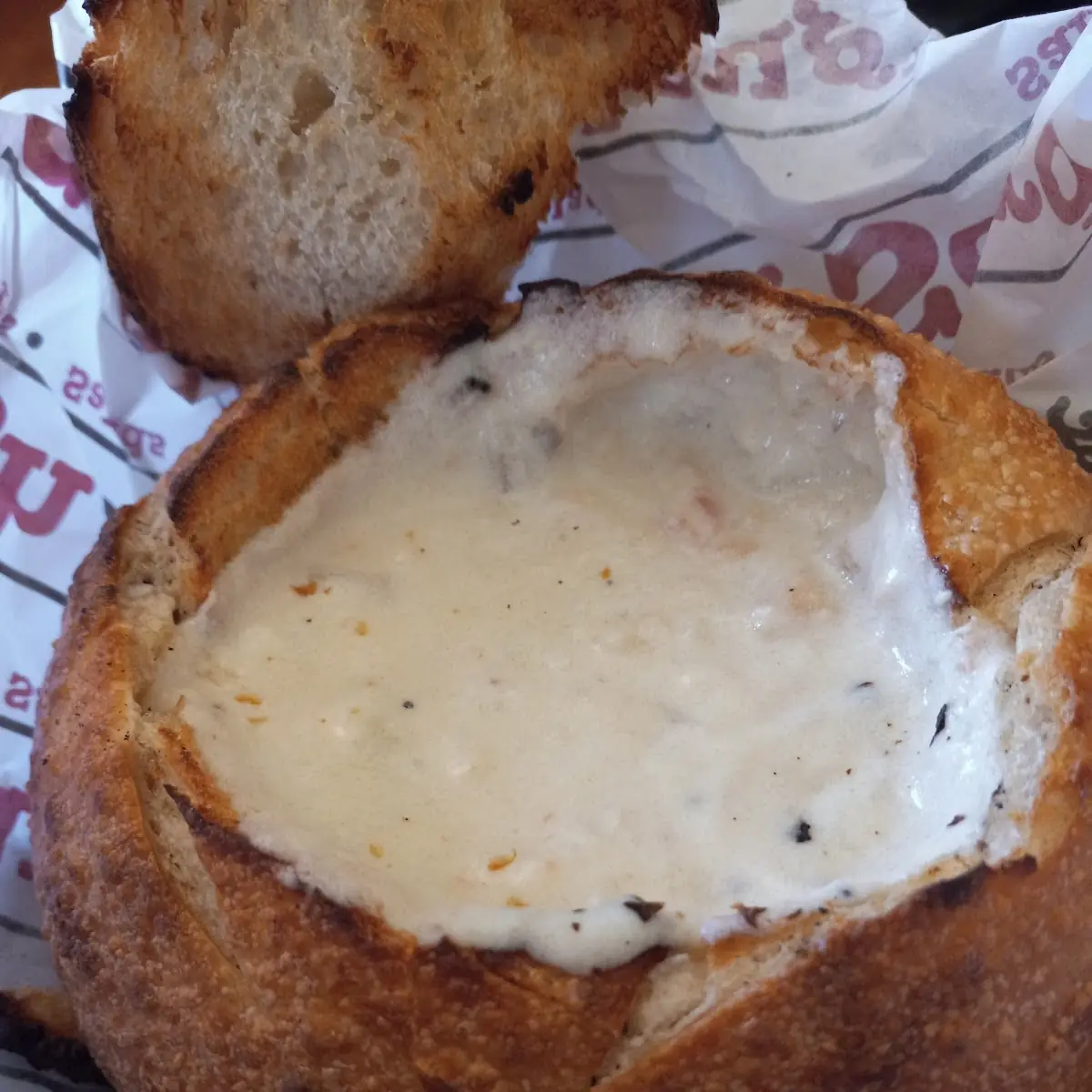 Clam Chowder Bread Bowl