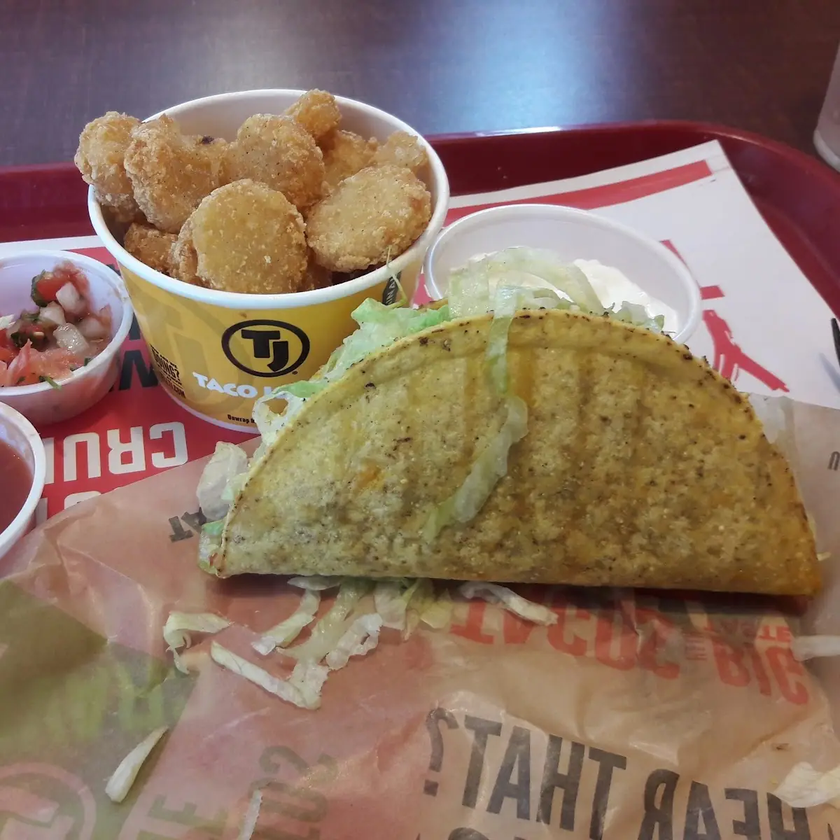 Hard Shell Taco and Potato Oles