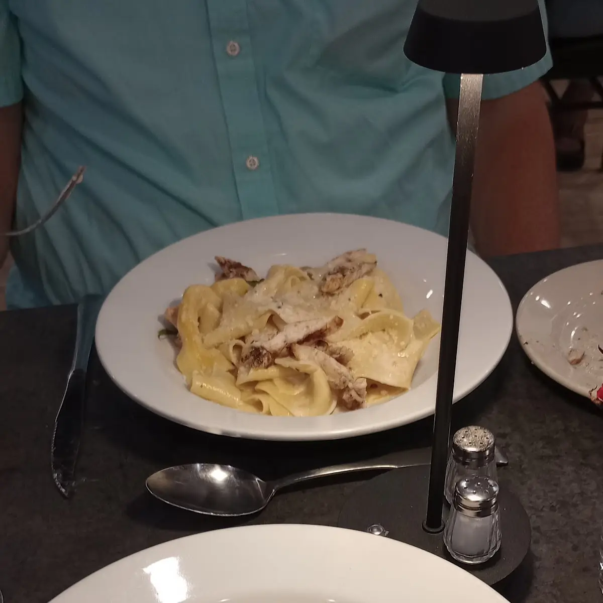 Carbonara and Chicken Alfredo