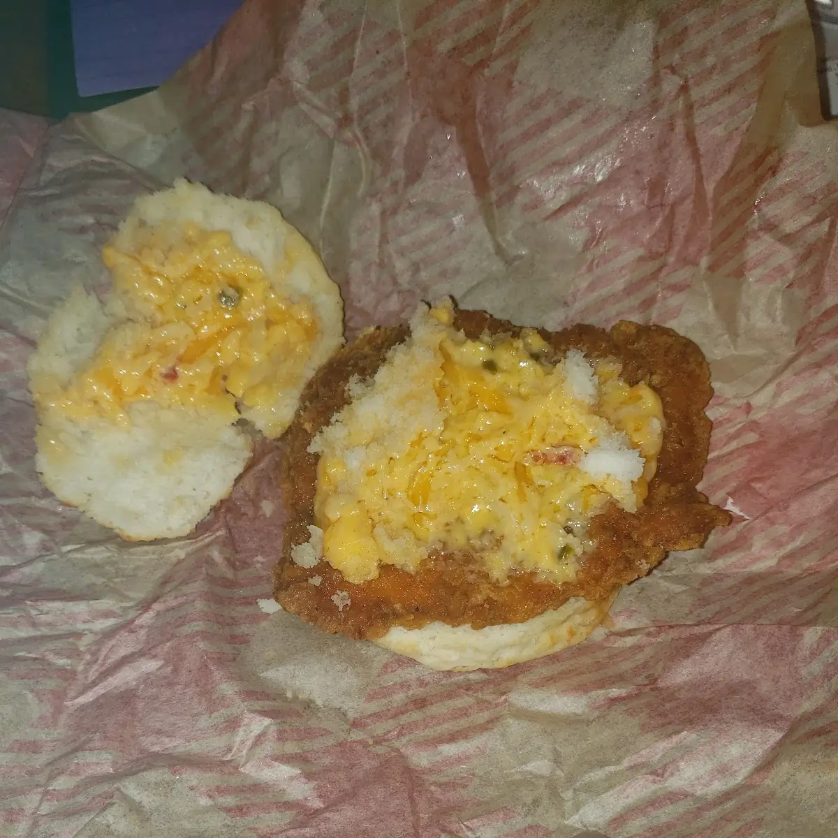 Cajun Filet Biscuit with Pimento Cheese