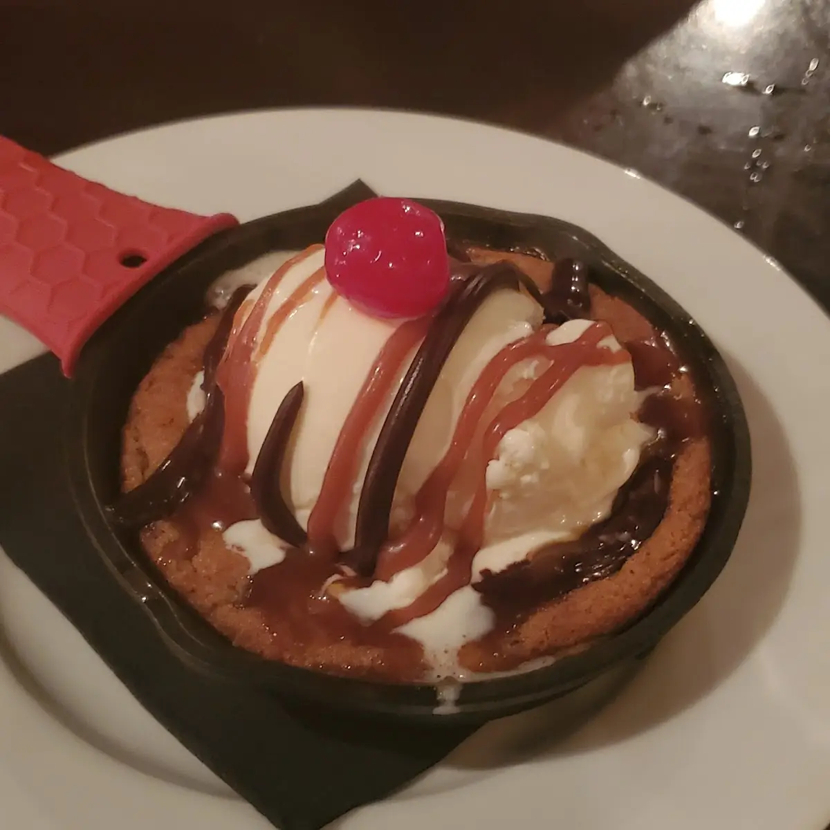 Chocolate Chunk Skillet Cookie