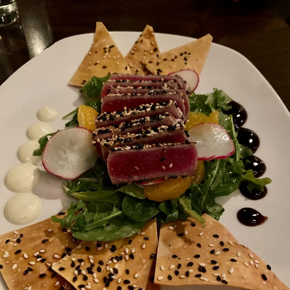 Flash Seared Za'Atar Ahi Tuna