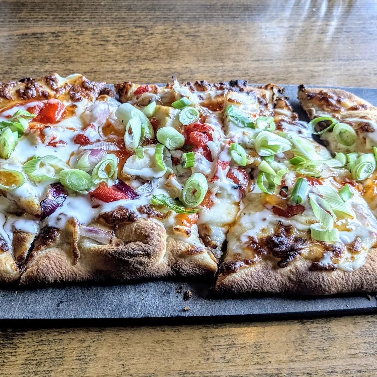 Thai Chicken Flatbread Pizza