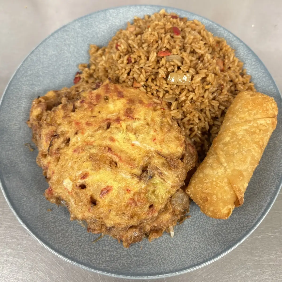 Roast Pork Egg Foo Young
