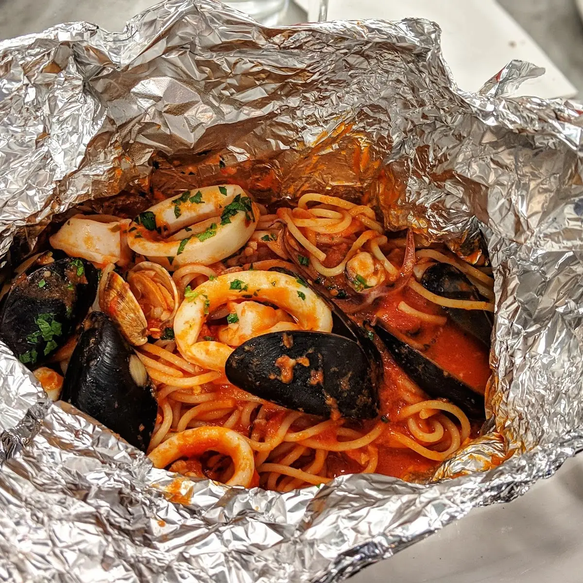 Spaghetti Al Cartoccio