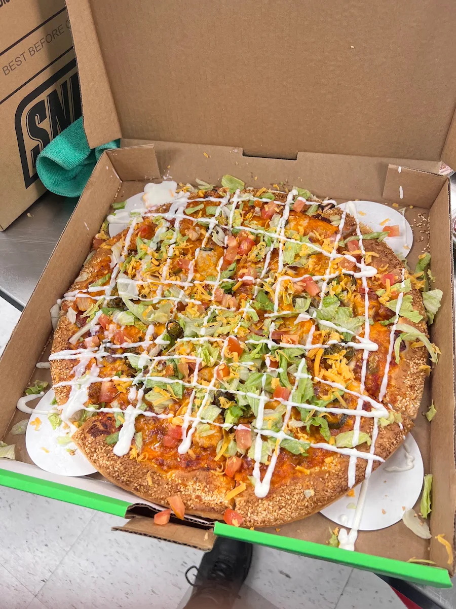Spicy Perogy Pizza
