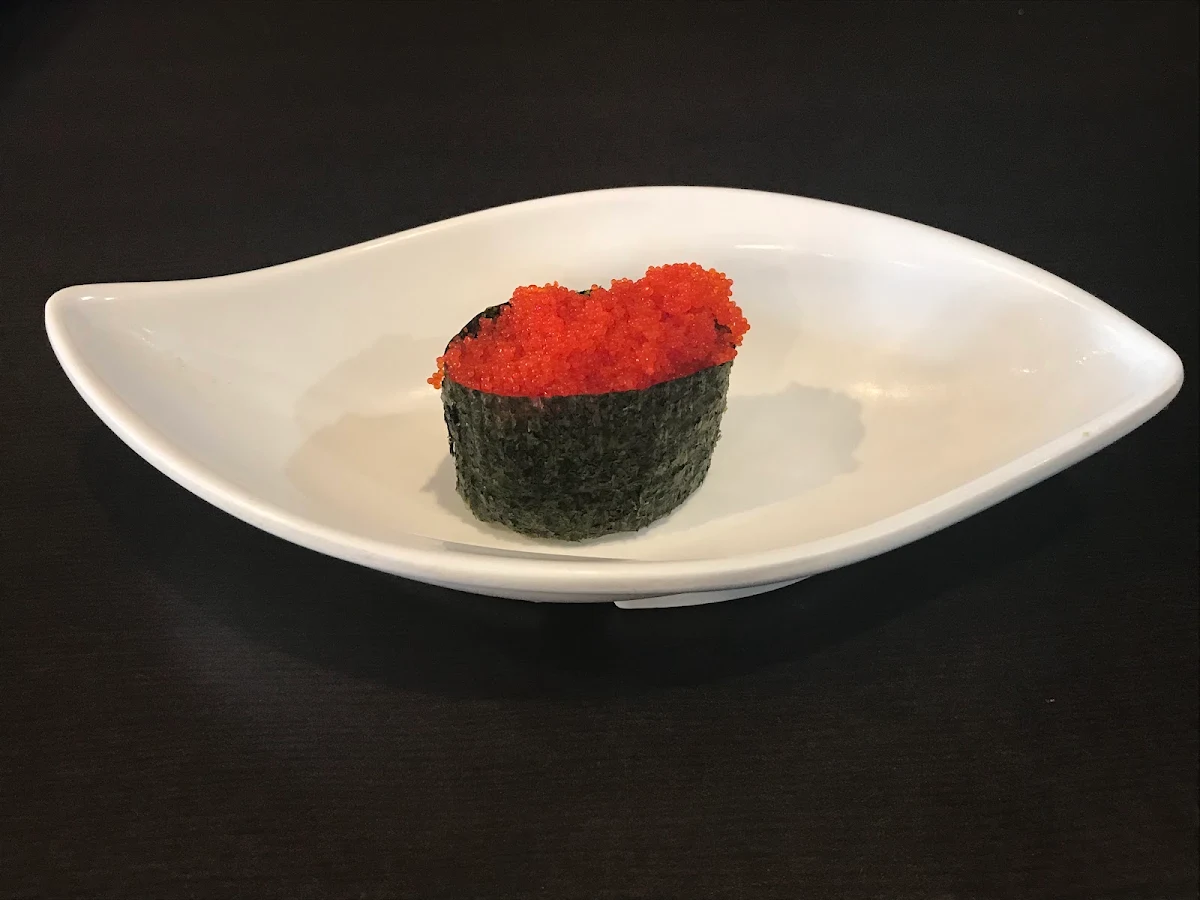 136 Tobiko Sushi Two Pieces, Sushi Torii