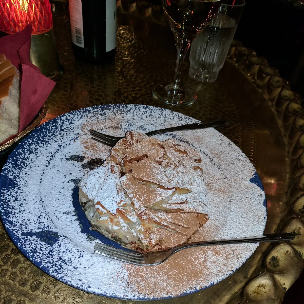 Moroccan Pastry Mint Tea