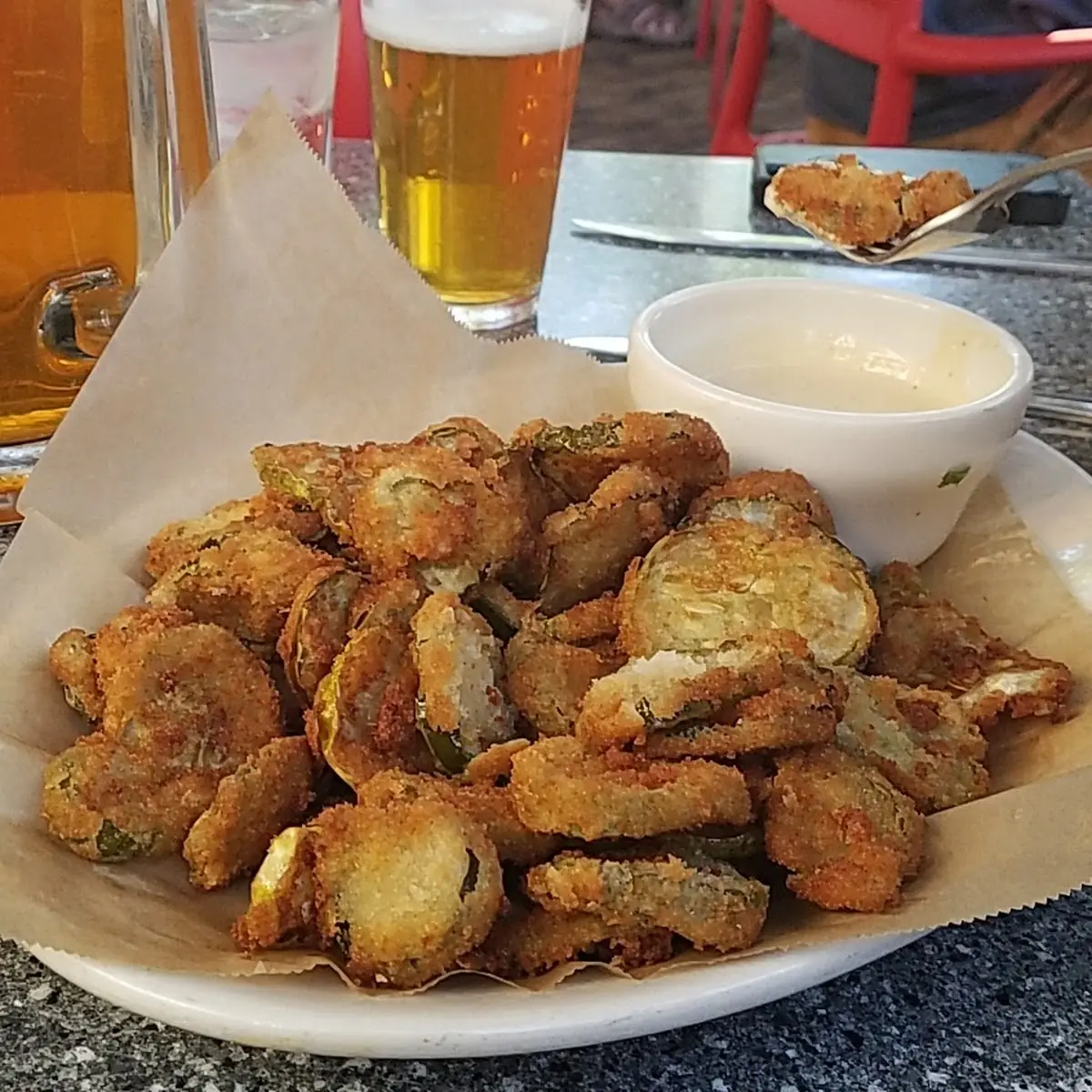 Home-Battered Fried Pickles