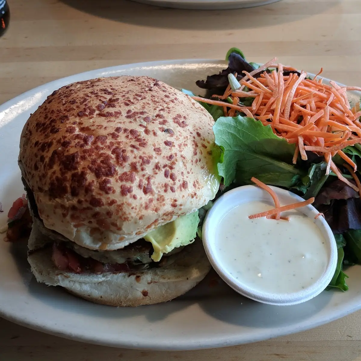 Turkey Mushroom Burger