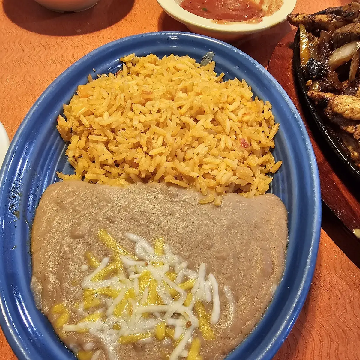 Enchiladas with Refried Beans