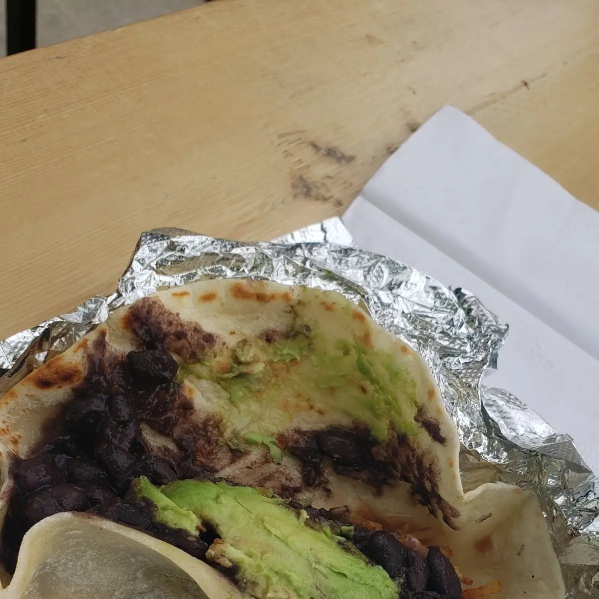 Black Bean & Avocado Tacos