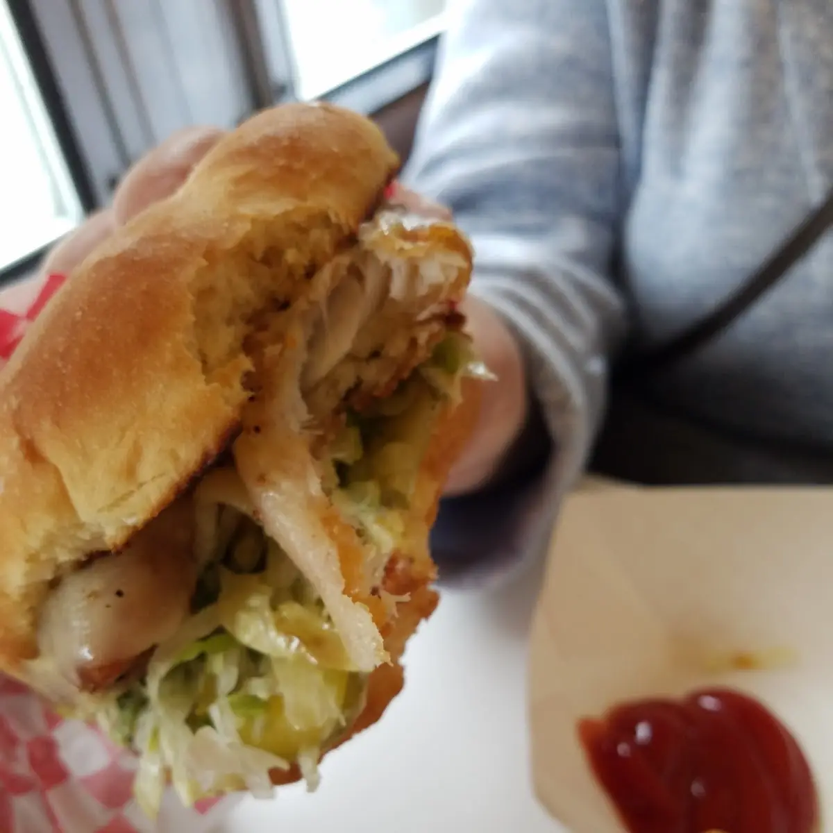 Cod Burger